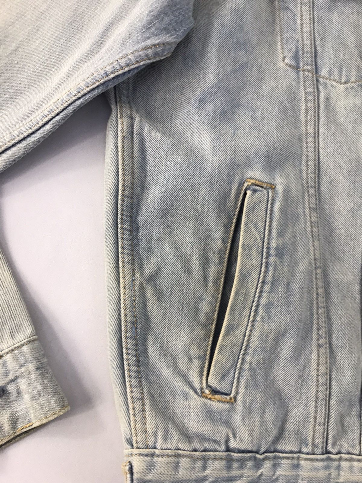 Gap × Vintage Vintage Gap Est1969 Denim Jacket Faded Colour Jeans Size US L / EU 52-54 / 3 - 7 Thumbnail