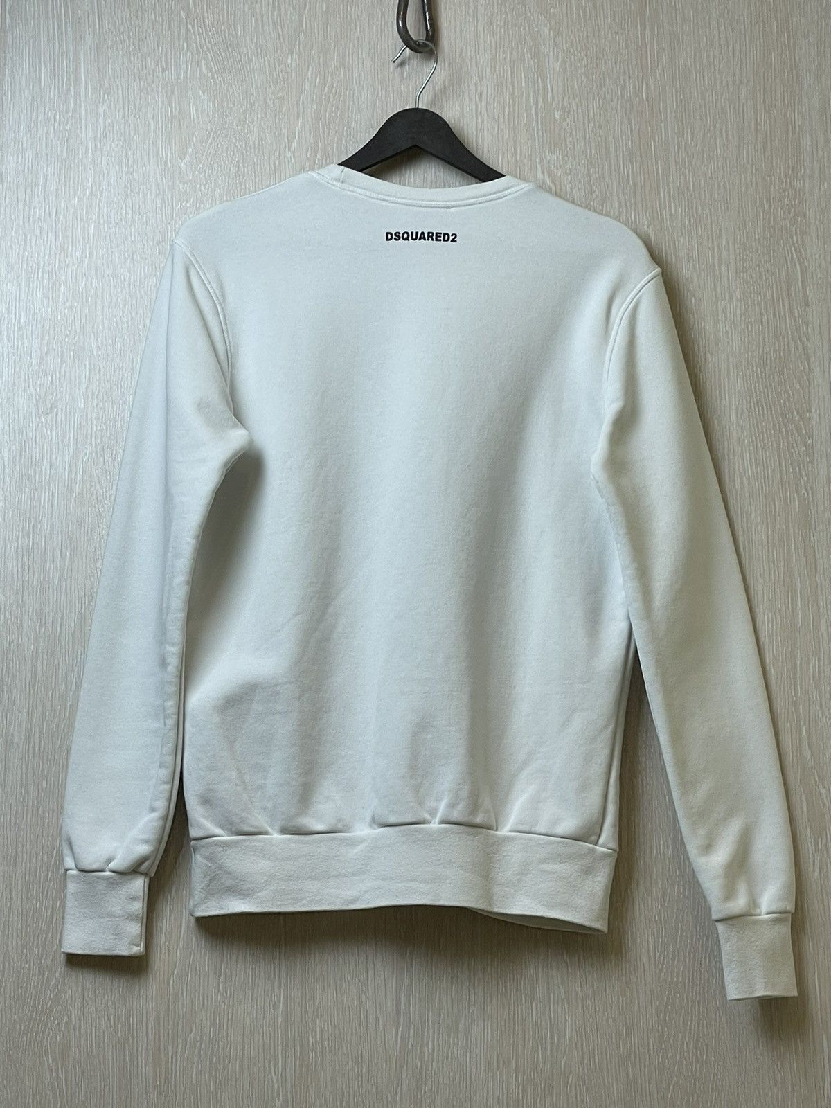 Dsquared2 × Japanese Brand Vintage Dsquared2 White Sweatshirt Size US S / EU 44-46 / 1 - 5 Thumbnail