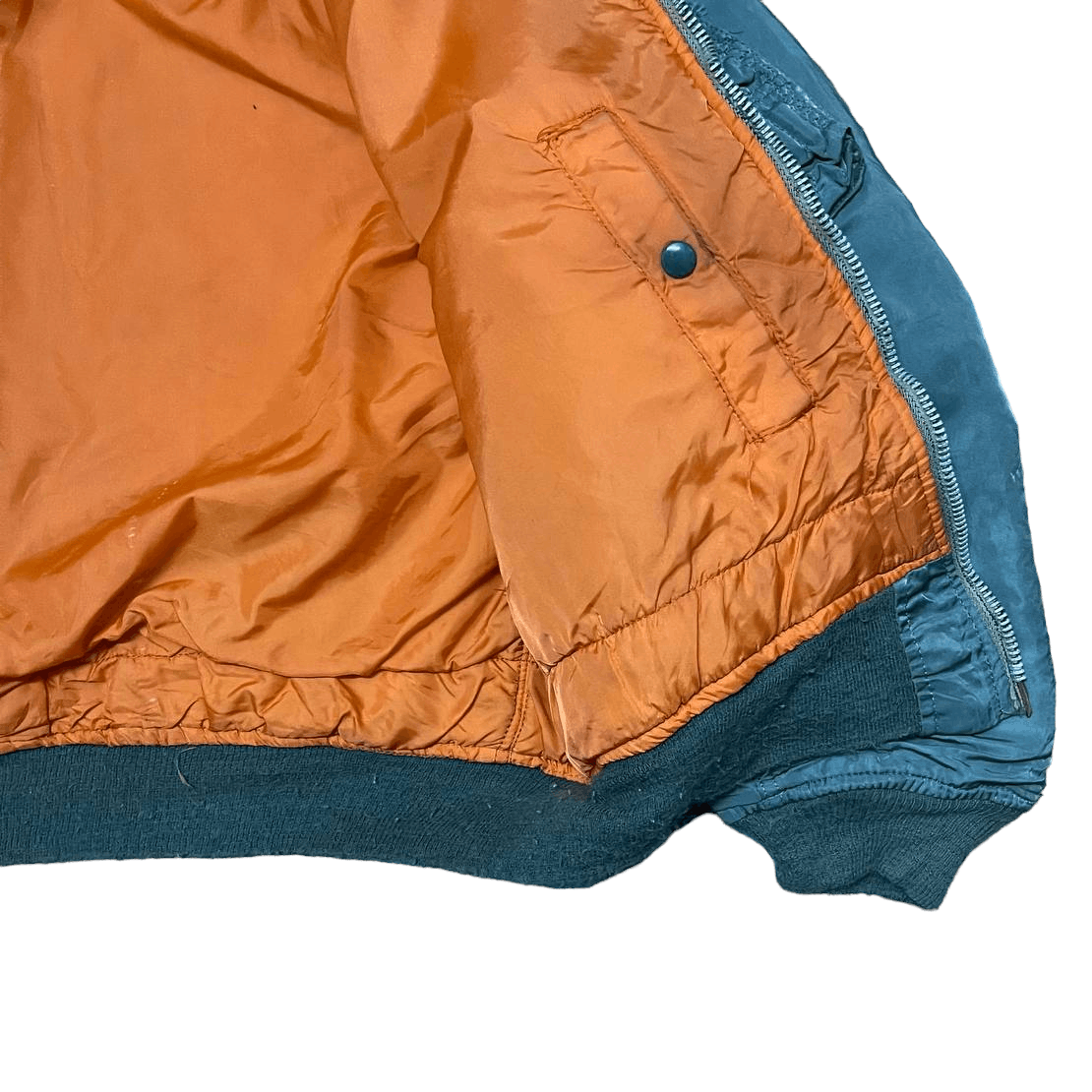 Alpha Industries Vintage Alpha Industries Ma 1 Flight Bomber Jacket Size US L / EU 52-54 / 3 - 12 Thumbnail