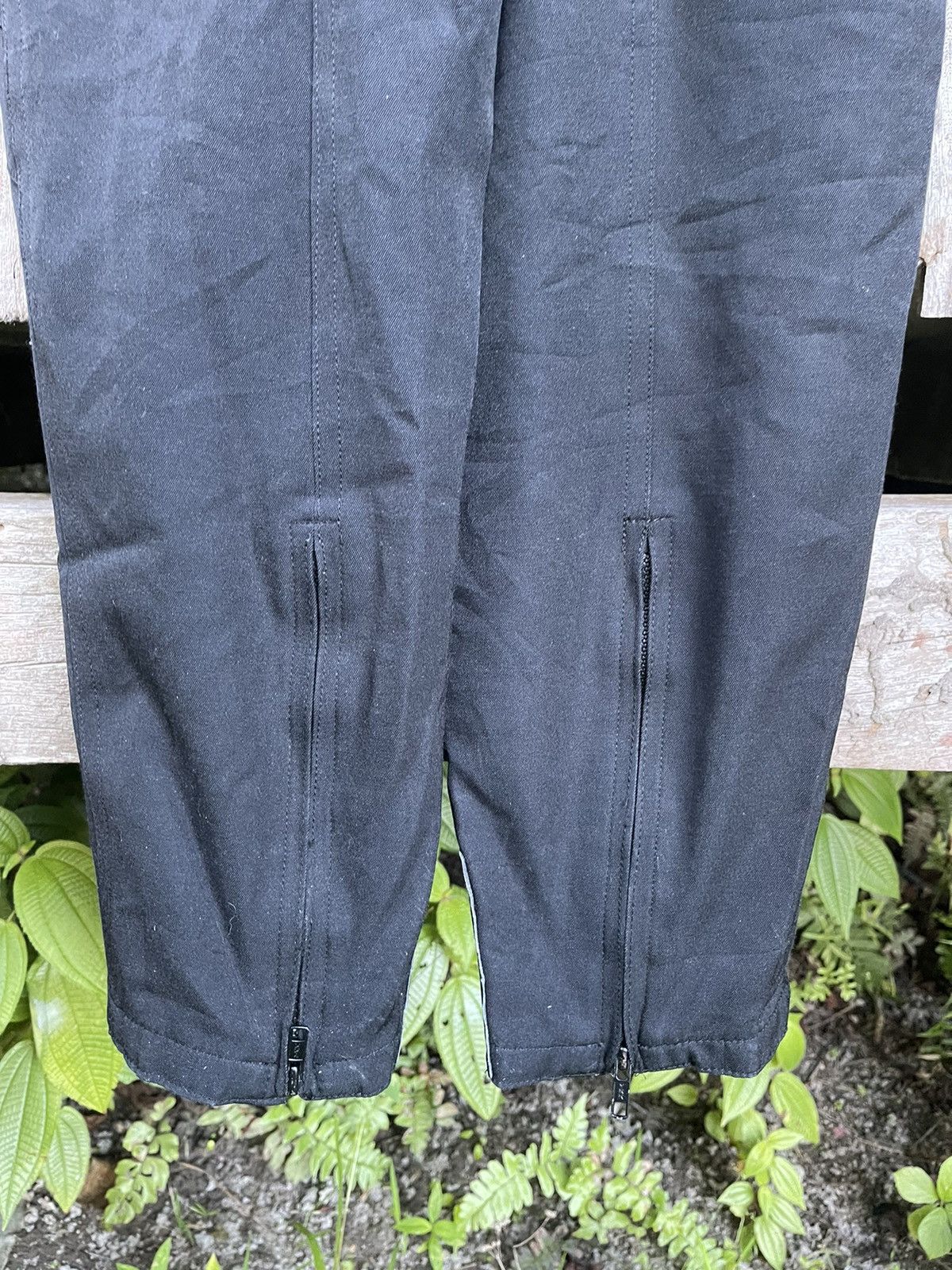 Vintage Yamaha Technical Snow Bib Overalls (Black / JASPO L) Size US 30 / EU 46 - 15 Thumbnail