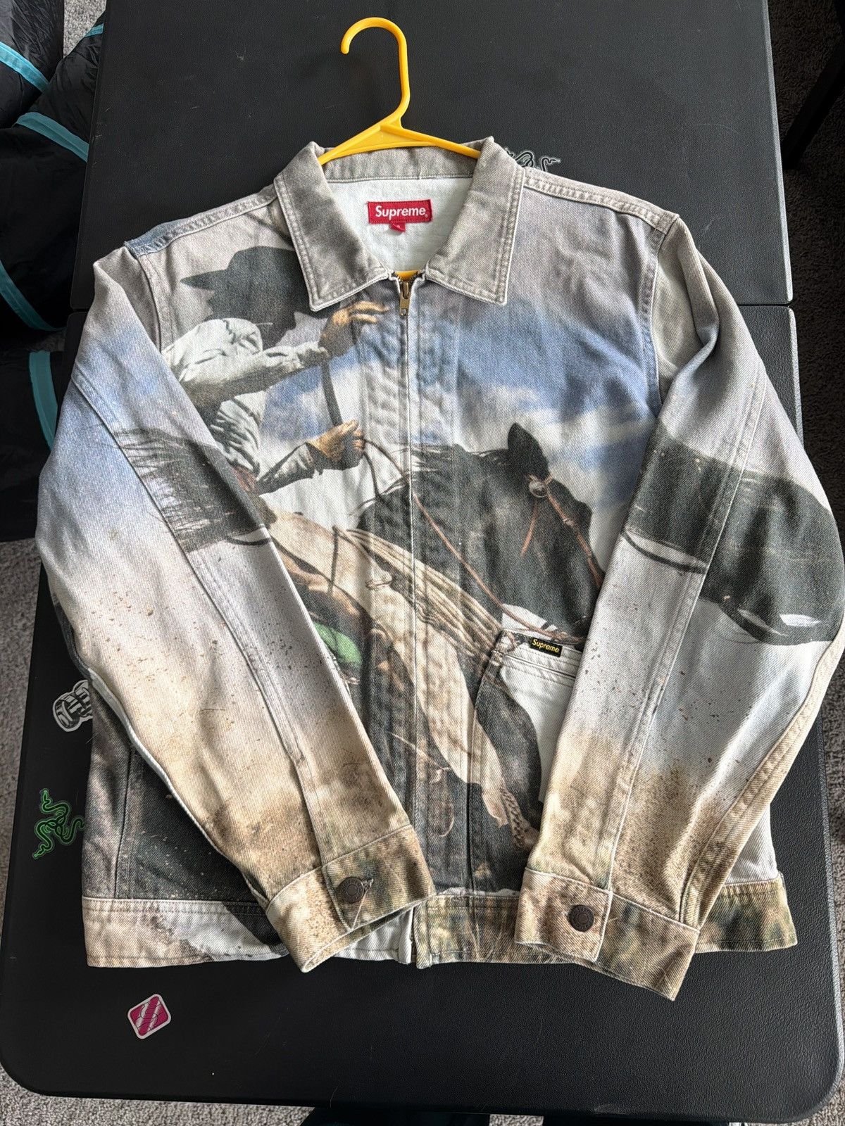 Supreme Supreme denim cowboy work jacket | Grailed