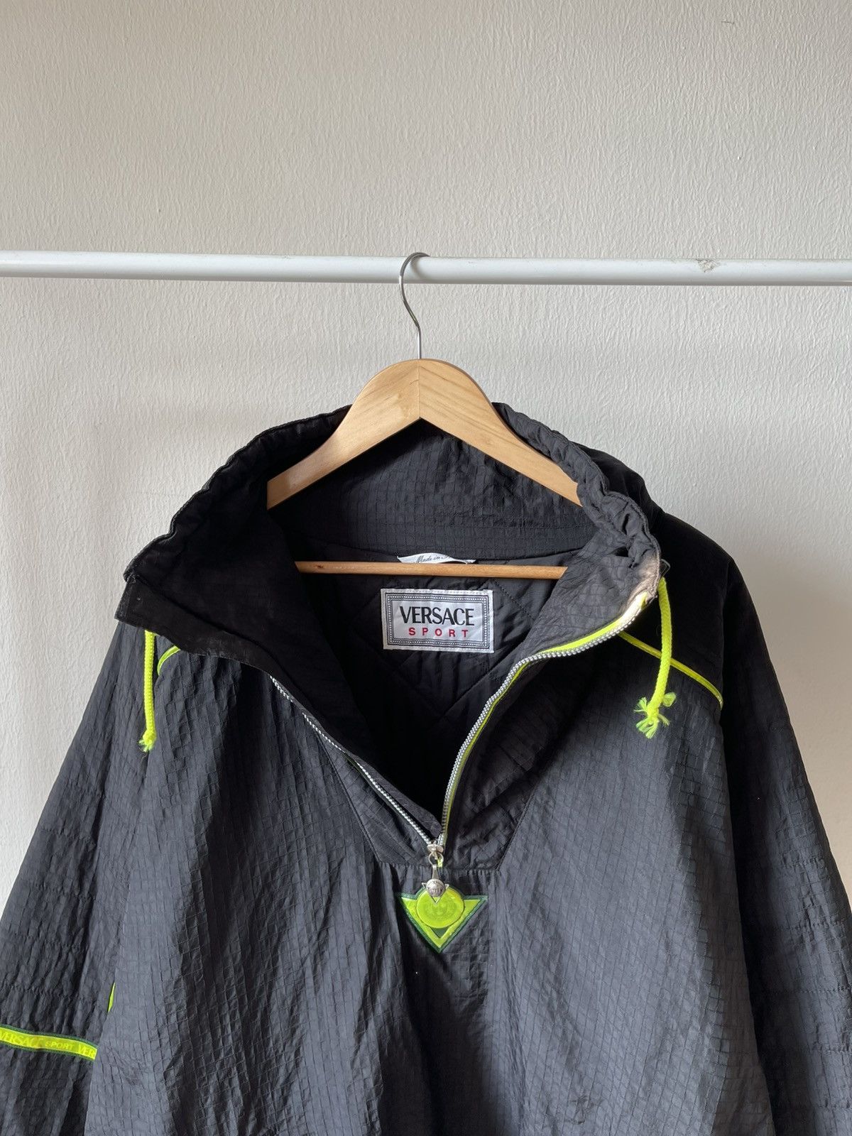 Versace Jeans Couture Versace Medusa Half Zipper Jacket Size US XXL / EU 58 / 5 - 14 Thumbnail