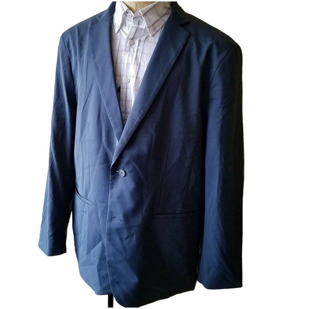 Alfani Alfani Suit Separate Sport-Coat Stretch Blue. Size XL. NWT. Size 44R - 3 Thumbnail