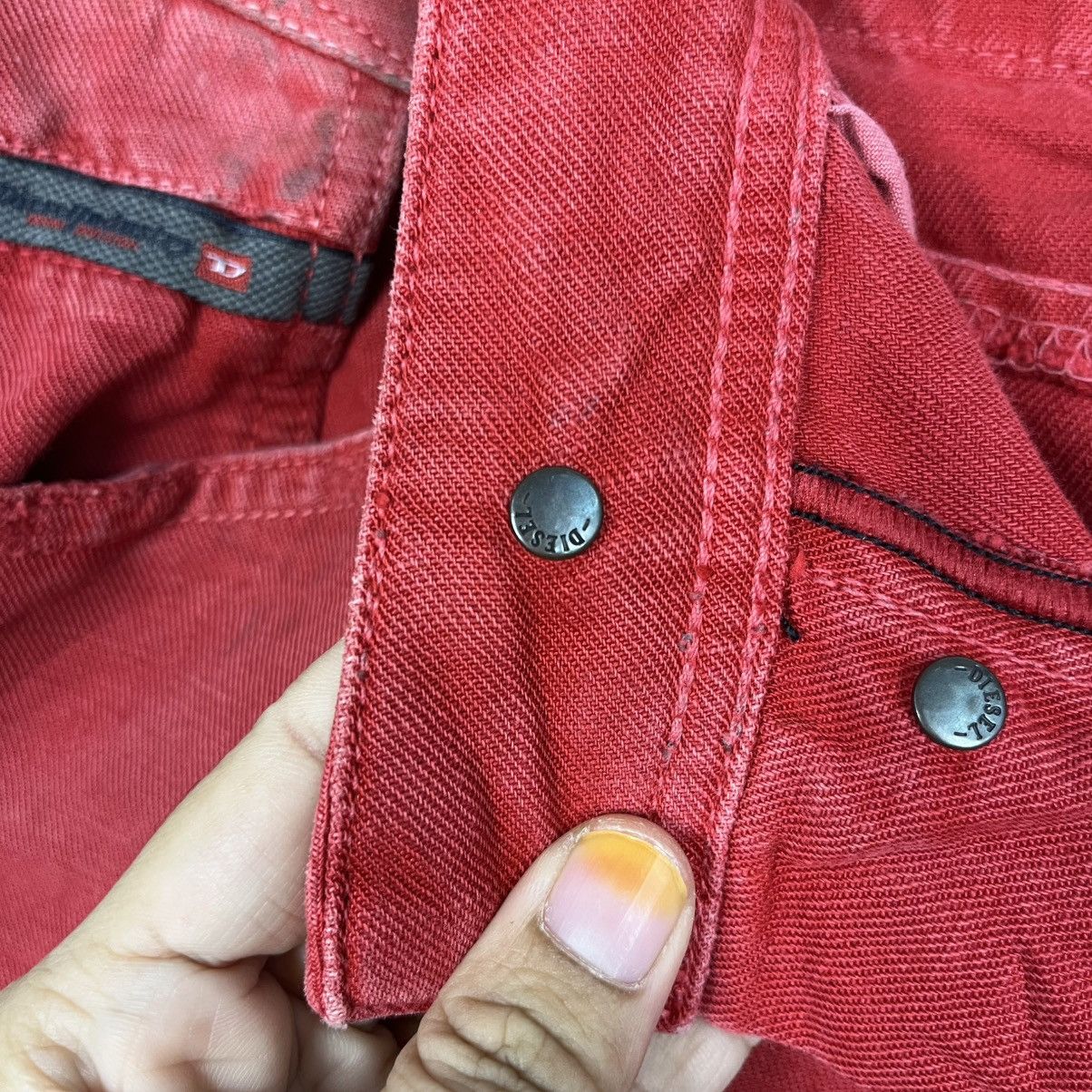 Diesel Vintage Diesel Italian Designer Avant Garde Denim Jeans Size US 34 / EU 50 - 20 Thumbnail