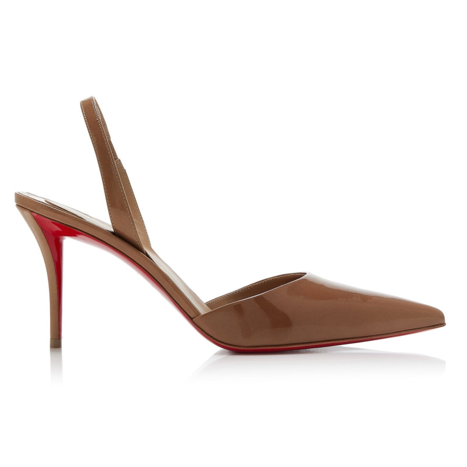 Christian Louboutin Christian Louboutin Apostropha Sling 80 Lionne Slingback Size US 6.5 / IT 36.5 - 1 Thumbnail