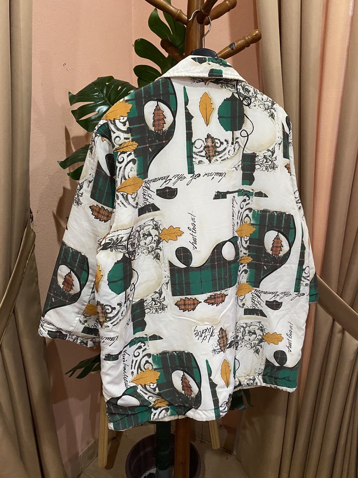 Vintage VINTAGE 90S ALL OVERUSE PRINT AMUSEMENT JACKET Size US M / EU 48-50 / 2 - 12 Thumbnail