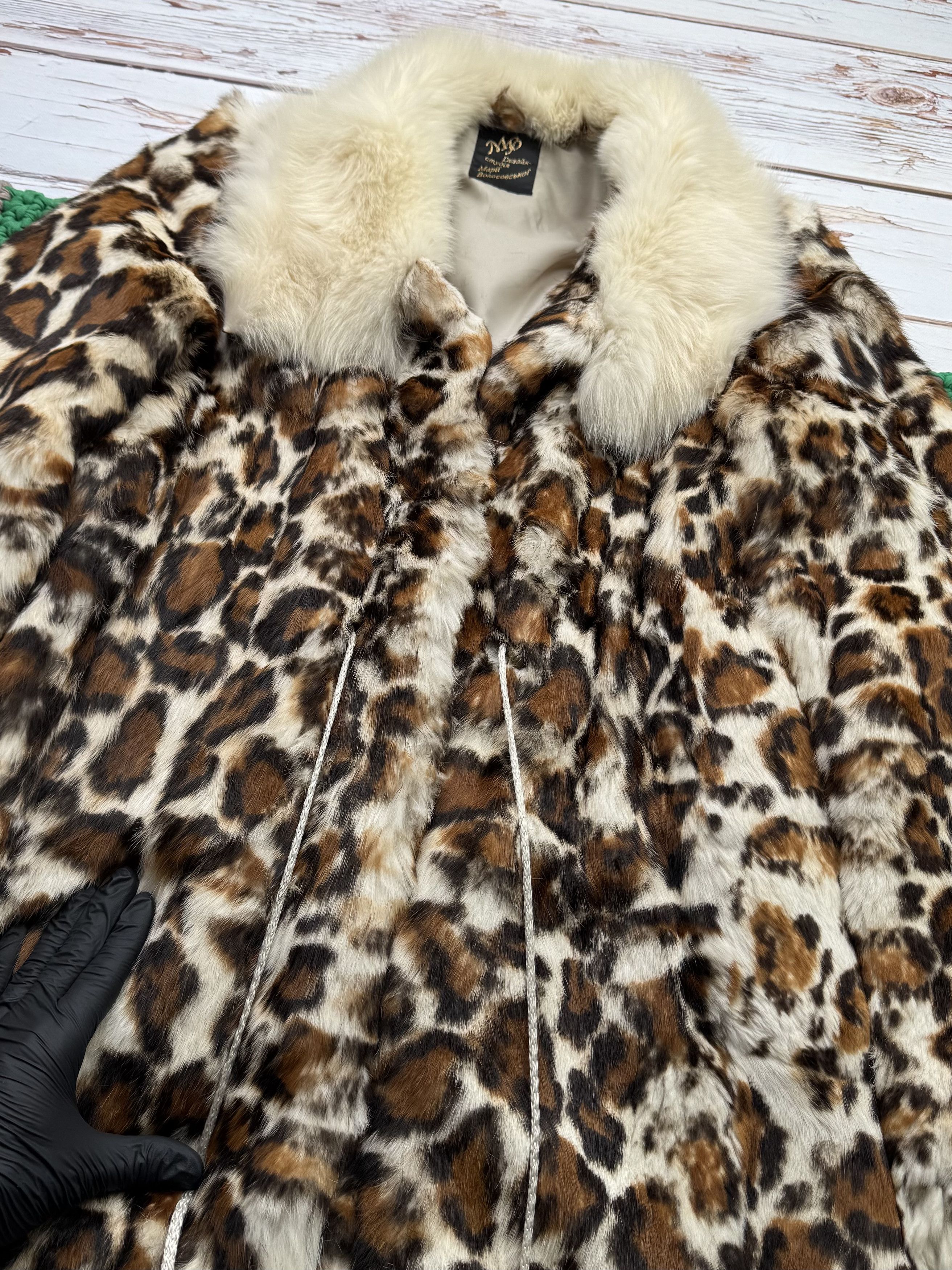 Japanese Brand Vintage Real Fur Coat (D15) Size M / US 6-8 / IT 42-44 - 4 Thumbnail