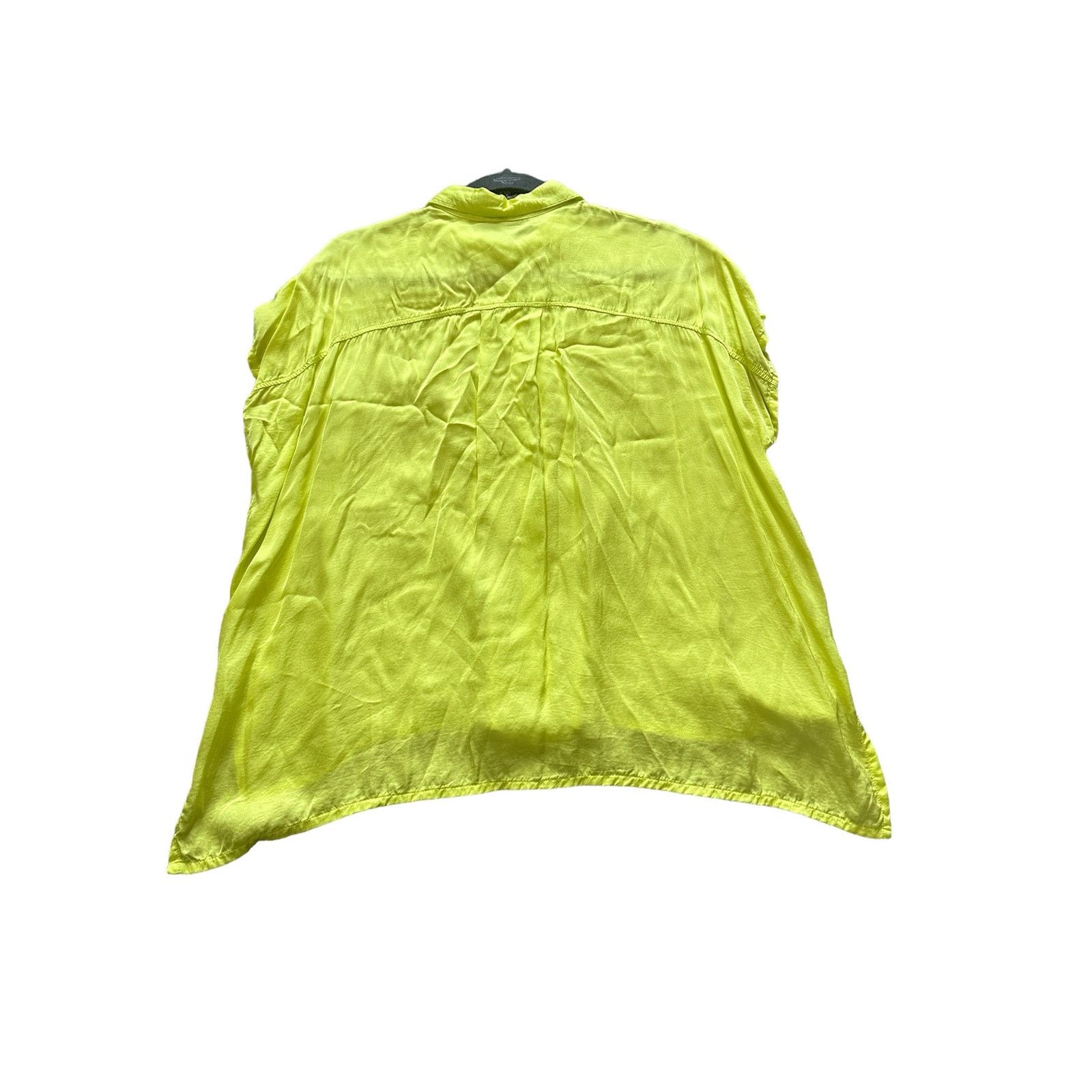 Young Fabulous & Broke Young Fabulous & Broke Small Silky Green Button Up Blouse Size S / US 4 / IT 40 - 6 Thumbnail