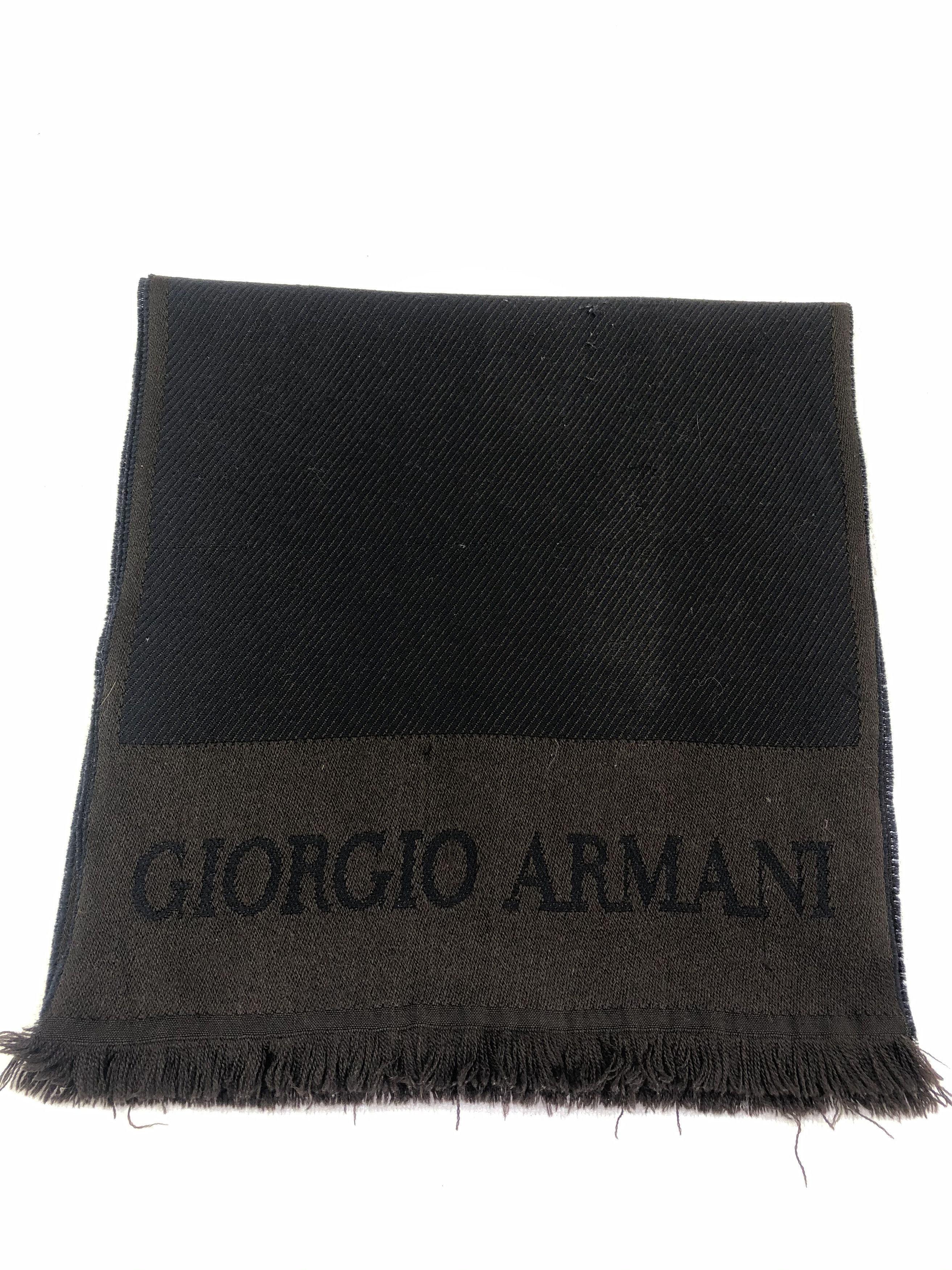 Giorgio Armani Giorgio Armani Cashmere Scarf / Muffler / Neckwear Size ONE SIZE - 5 Thumbnail
