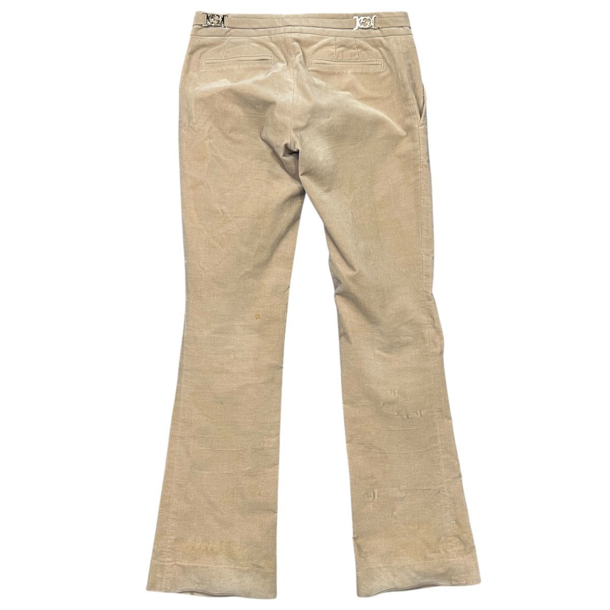 Gucci GUCCI 00's Cotton Velours Bootscut Pants Size 26" / US 2 / IT 38 - 8 Thumbnail