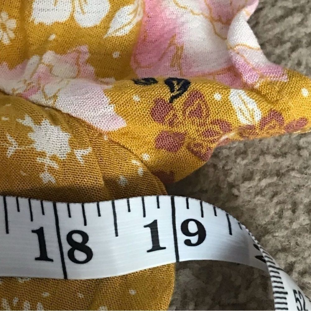 Other One Clothing Yellow Maxi Sundress with Flutter Sleeves Size S / US 4 / IT 40 - 6 Thumbnail