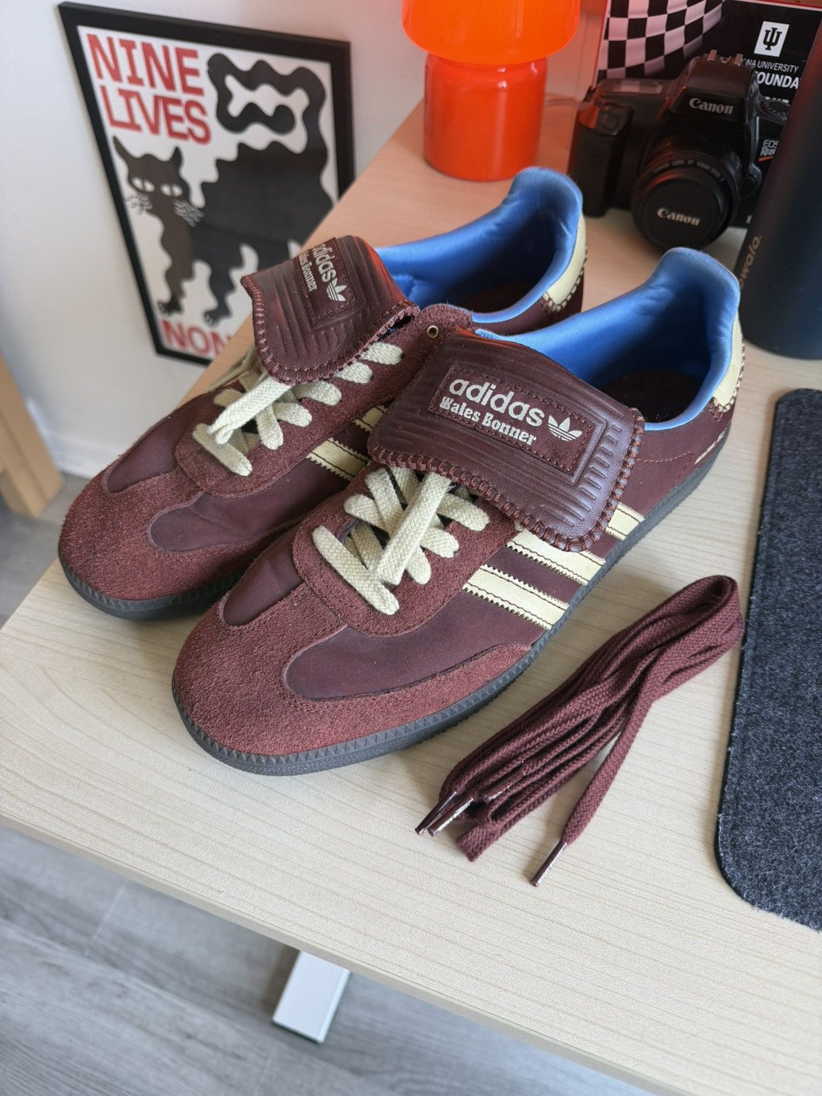 Adidas × Wales Bonner Wales Bonner X Samba Nylon 'Fox Brown' | Grailed