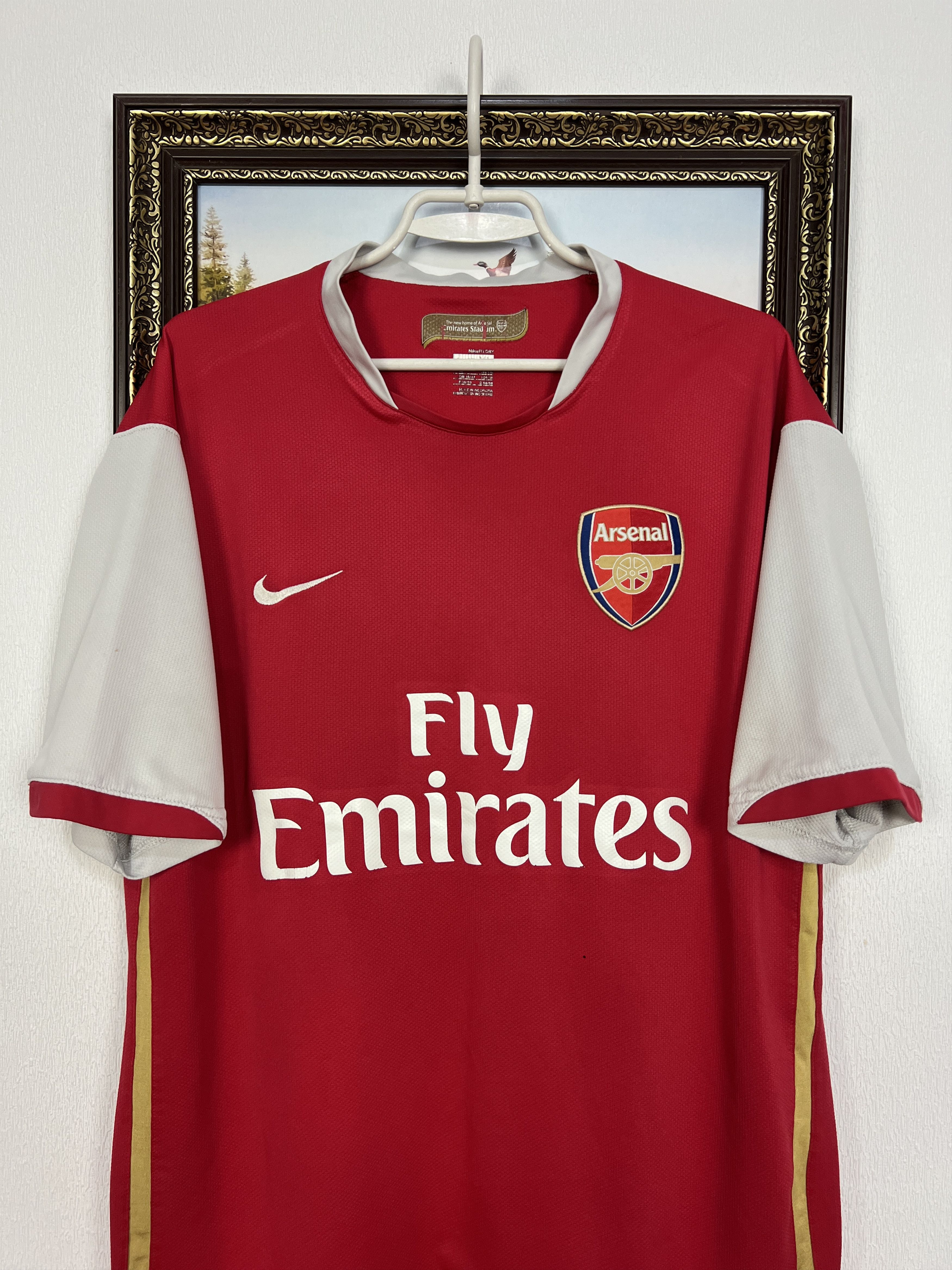 Nike Arsenal football shirt Soccer Nike Jersey Gunners Trikot Size US XL / EU 56 / 4 - 2 Thumbnail