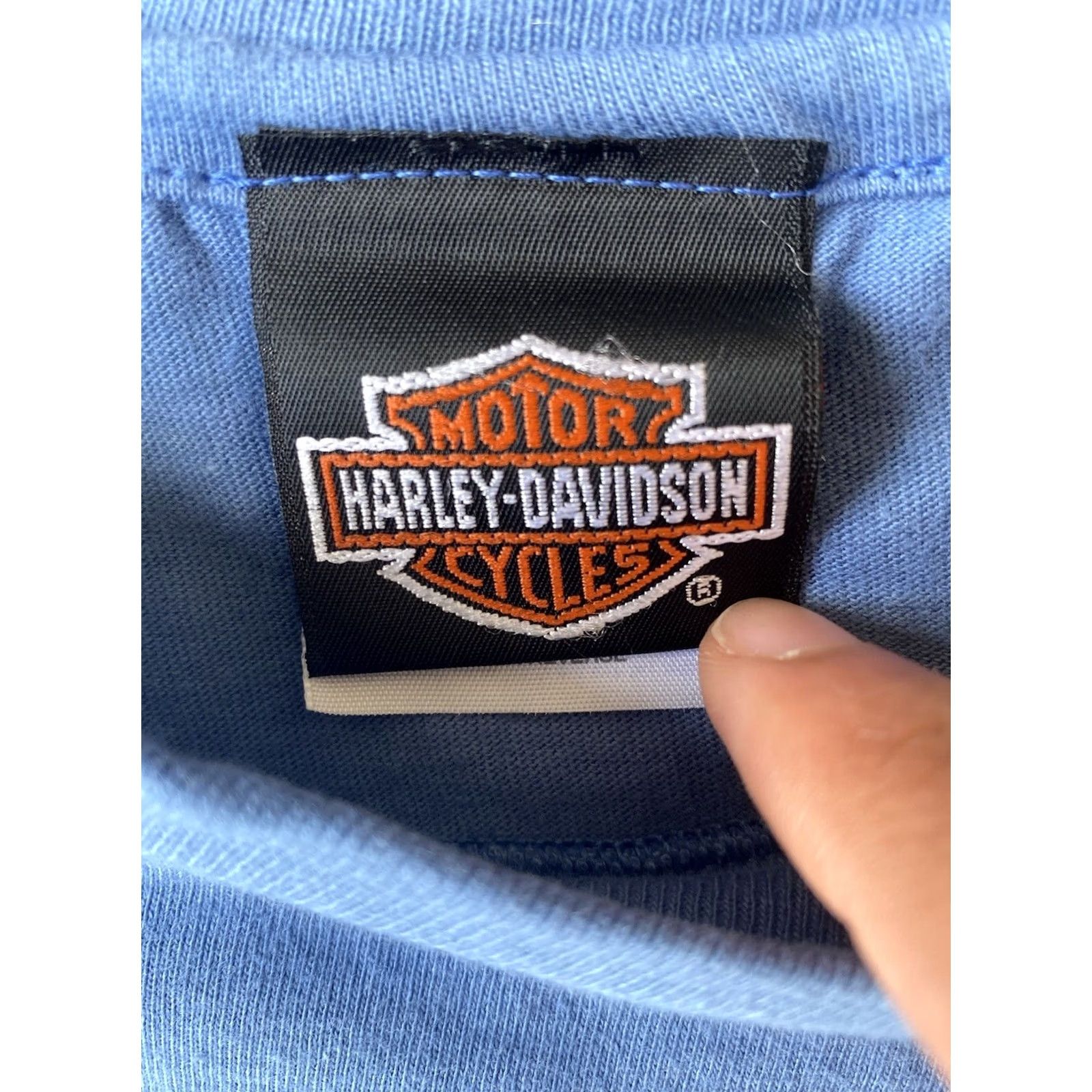 Harley Davidson VINTAGE Harley-Davidson T-Shirt Blue 90s Valley Hog Rally Harrisburg PA Single Stitched M Crew Neck Short Sleeve Logo Biker 90s Size US M / EU 48-50 / 2 - 3 Thumbnail