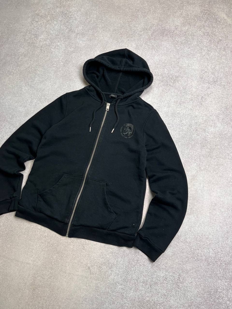 Diesel × Vintage Vintage Diesel Archival Boxy Zip Hoodie S Size US S / EU 44-46 / 1 - 2 Thumbnail