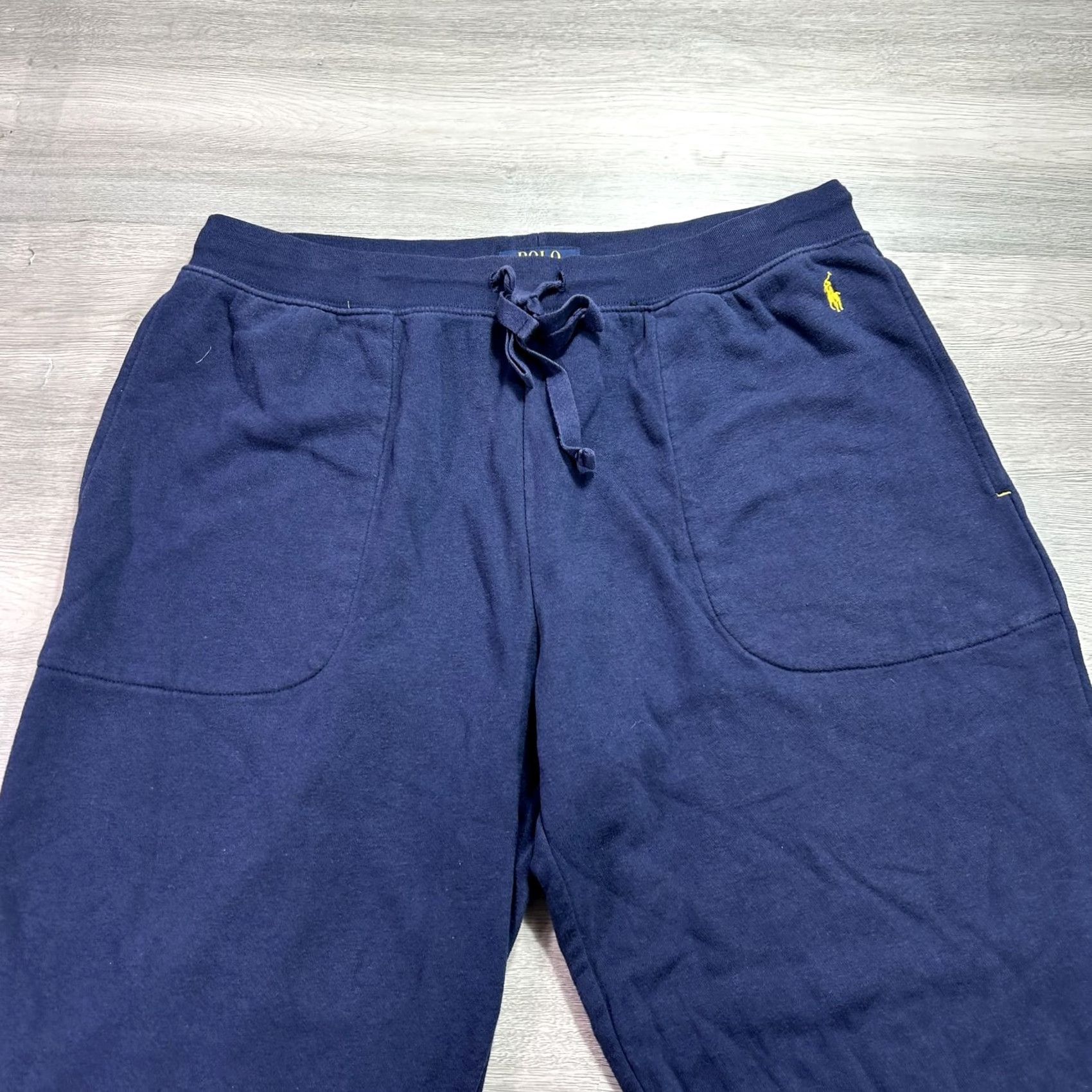 Polo Ralph Lauren Polo Ralph Lauren Sweatpants Mens XL Blue Fleece Jogger Elastic Waist Pockets Size US XL / EU 56 / 4 - 3 Thumbnail
