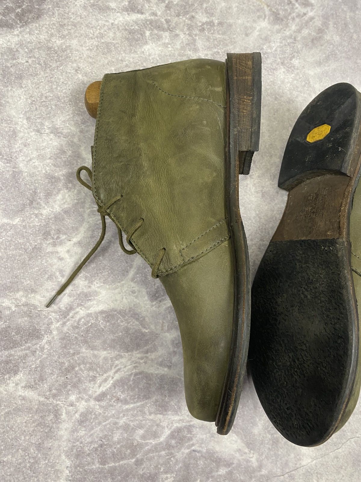 Other Lofina Green Leather Boots Size: 40 Grange Avant Garde Style Size US 7 / EU 40 - 4 Thumbnail