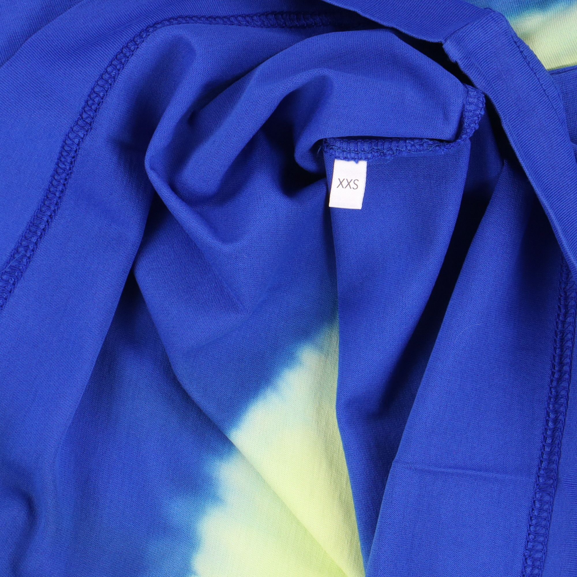 Givenchy Blue and Yellow Reverse Logo Oversized T-Shirt Size US XXS / EU 40 - 6 Thumbnail