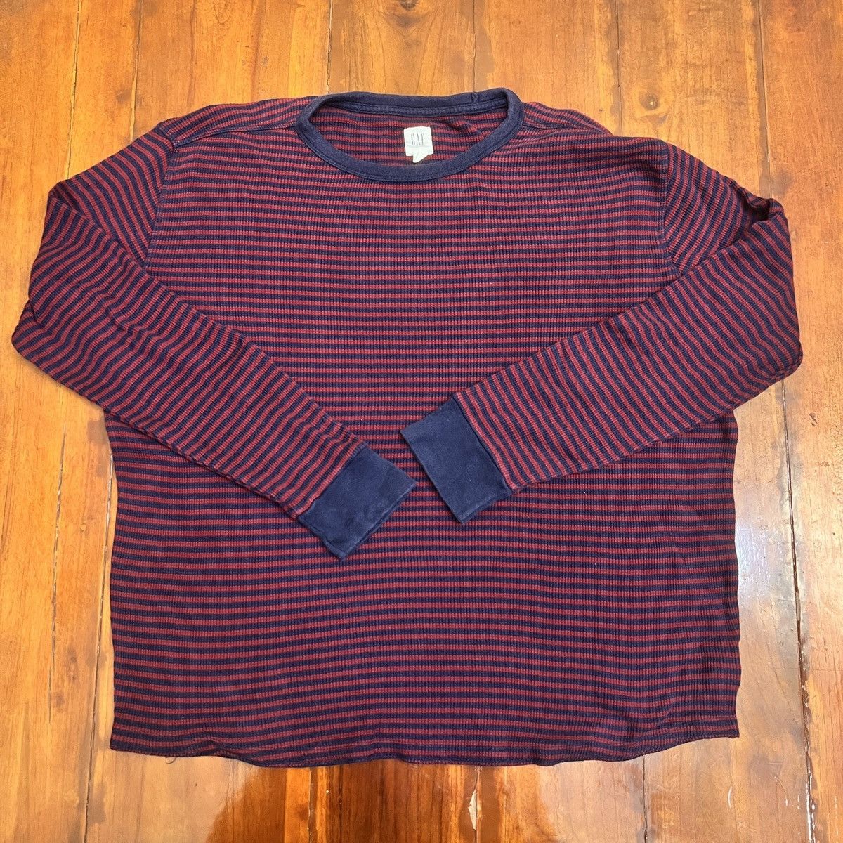 Gap Gap Over The Stripe Design Sweatshirt Size US L / EU 52-54 / 3 - 1 Thumbnail