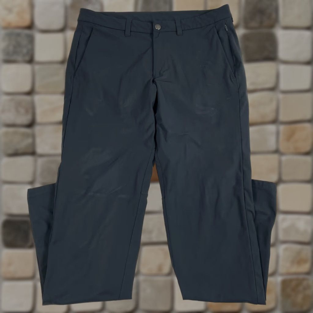 Lululemon Lululemon Pants Mens 34 x 32 Gray ABC Chino Slim Tapered Golfer Golfing Pants (5-Pocket) Slim Rise Mid WC Mens Size US 34 / EU 50 - 1 Thumbnail