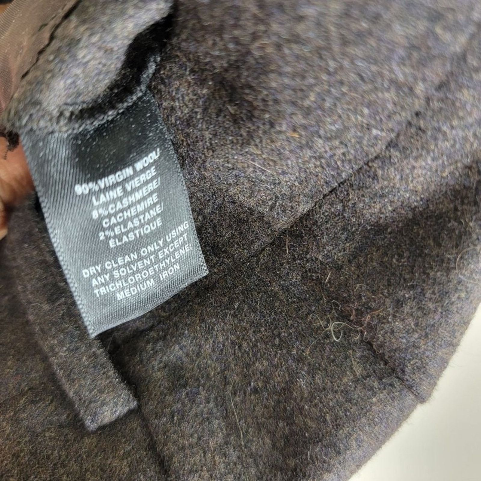 Lafayette 148 Lafayette 148 New York Brushed Wool Cashmere Blend Trouser Size 30" / US 8 / IT 44 - 9 Thumbnail