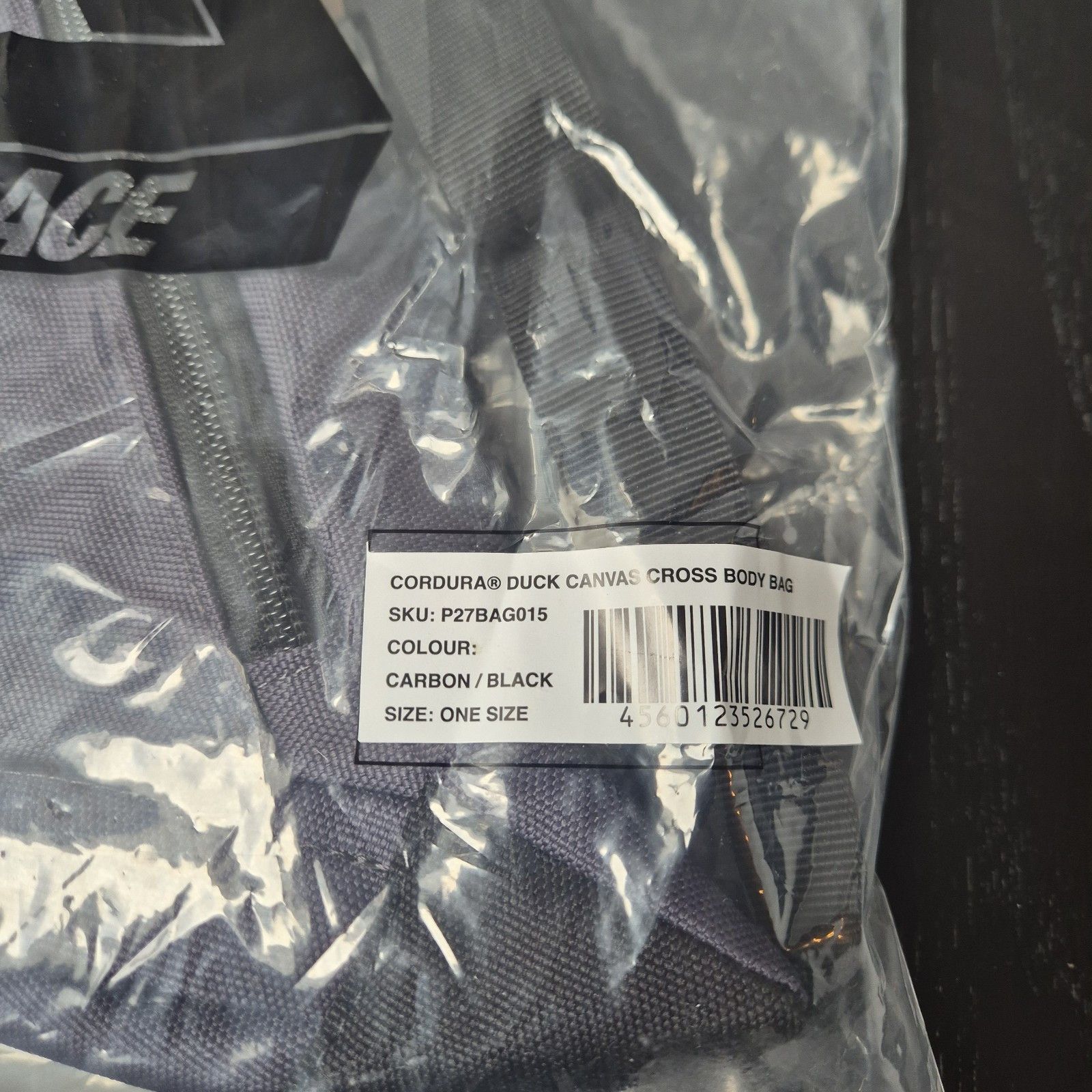 Palace Palace Cordura Duck Canvas Body Bag Black Brand New FW24 Size ONE SIZE - 9 Thumbnail