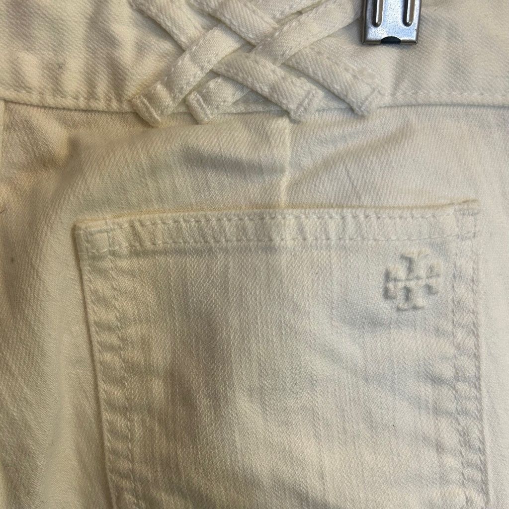 Tory Burch Women's Tory Burch White Jeans Size 26 Size 26" / US 2 / IT 38 - 6 Thumbnail