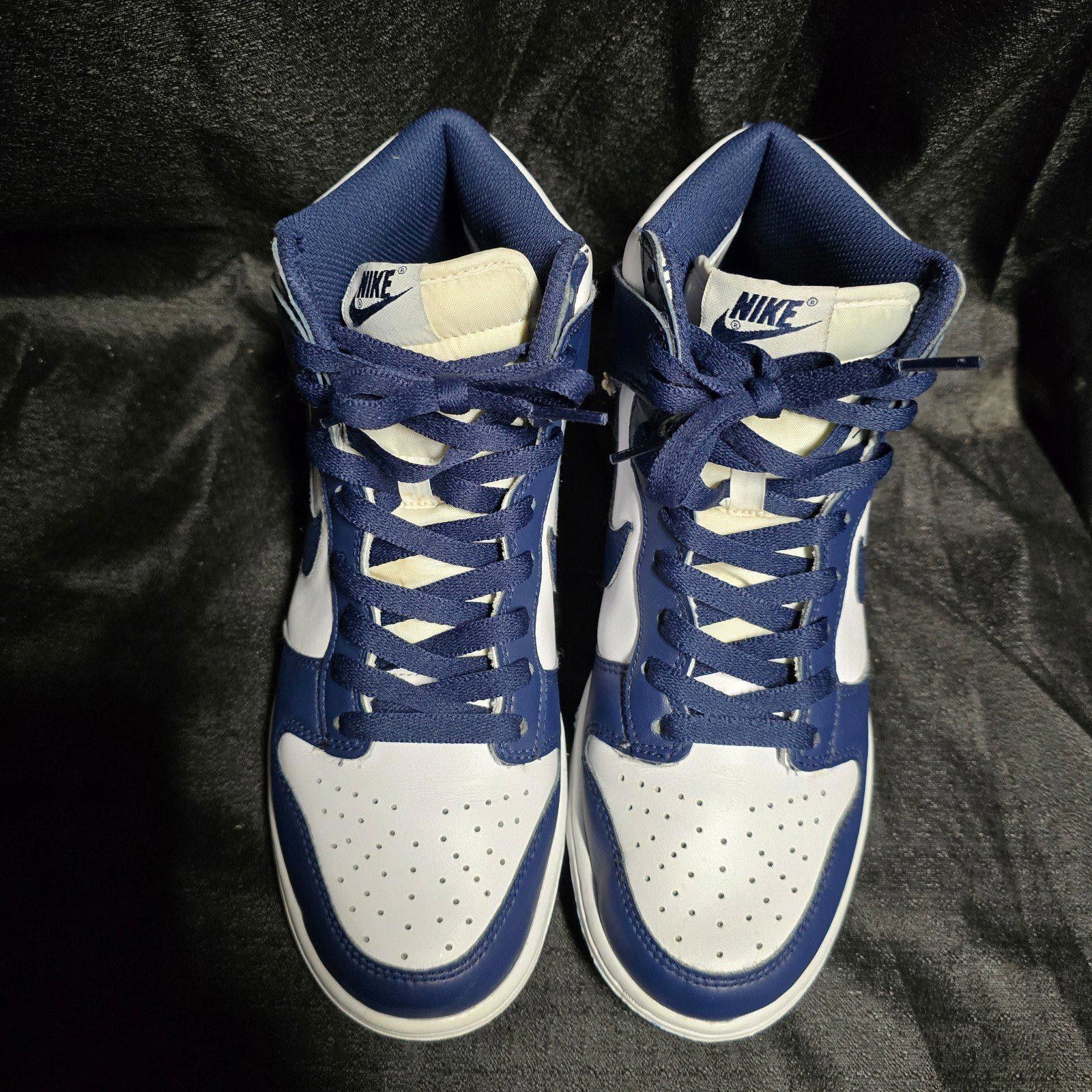 Nike Nike Dunk High GS ‘Midnight Navy’ Size 7Y 8.5W DB2179-104 Size US 7 / EU 40 - 3 Thumbnail