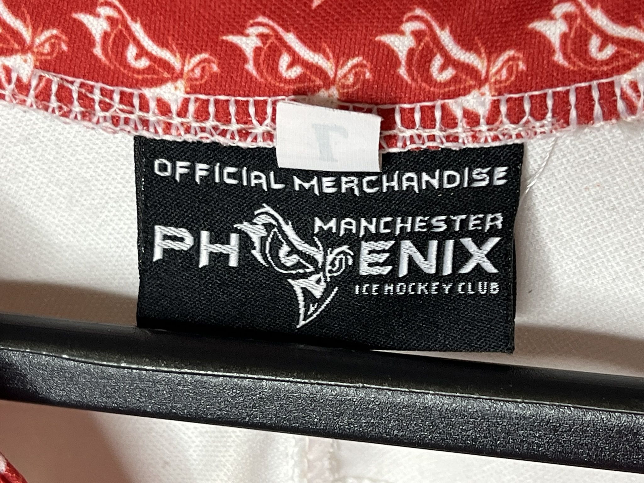 NHL MANCHESTER PHOENIX ICE HOCKEY JERSEY SHIRT SIZE L Size US L / EU 52-54 / 3 - 5 Thumbnail
