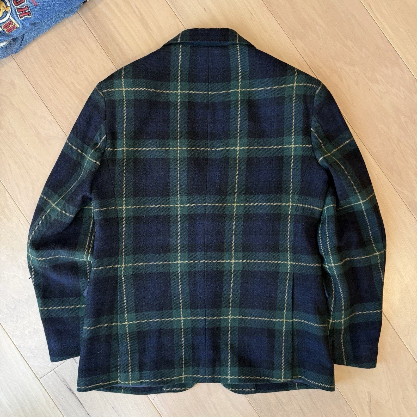 Polo Ralph Lauren Polo Ralph Lauren Blazer 40R Multicolor Tartan Plaid Wool Size 40R - 10 Thumbnail