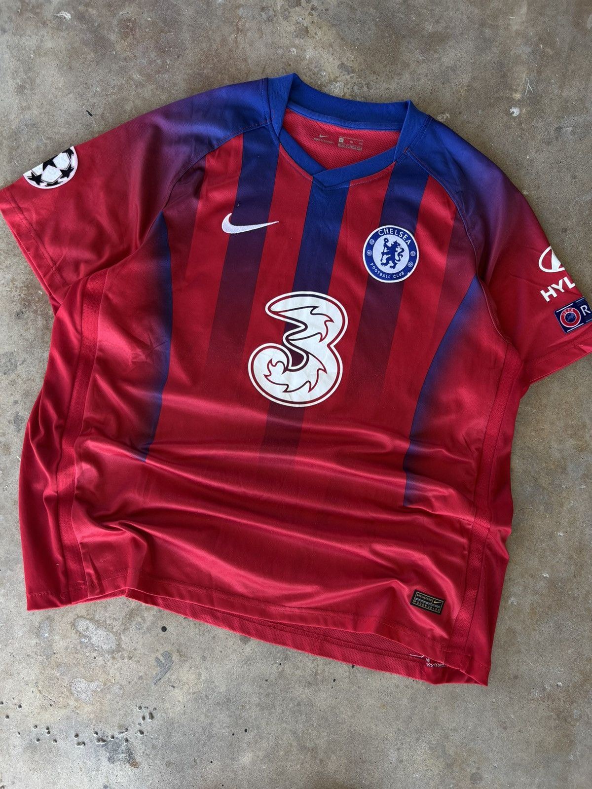 Vintage Vintage Nike Chelsea FC Soccer Futbol Jersey Kit Size US XL / EU 56 / 4 - 1 Thumbnail