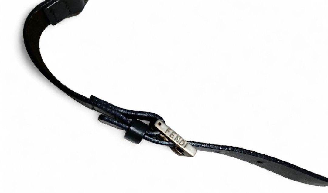 Fendi Fendi - Zucca Zucchino Handbag Shoulder Bag Monogram Black Size ONE SIZE - 5 Thumbnail