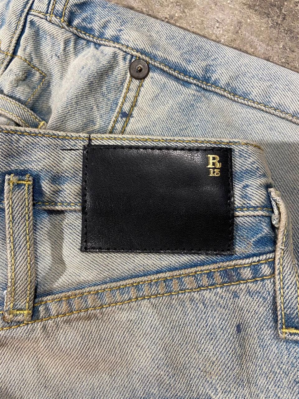 R13 R13 BAGGY Denim Jeans Size 27" / US 4 / IT 40 - 6 Thumbnail