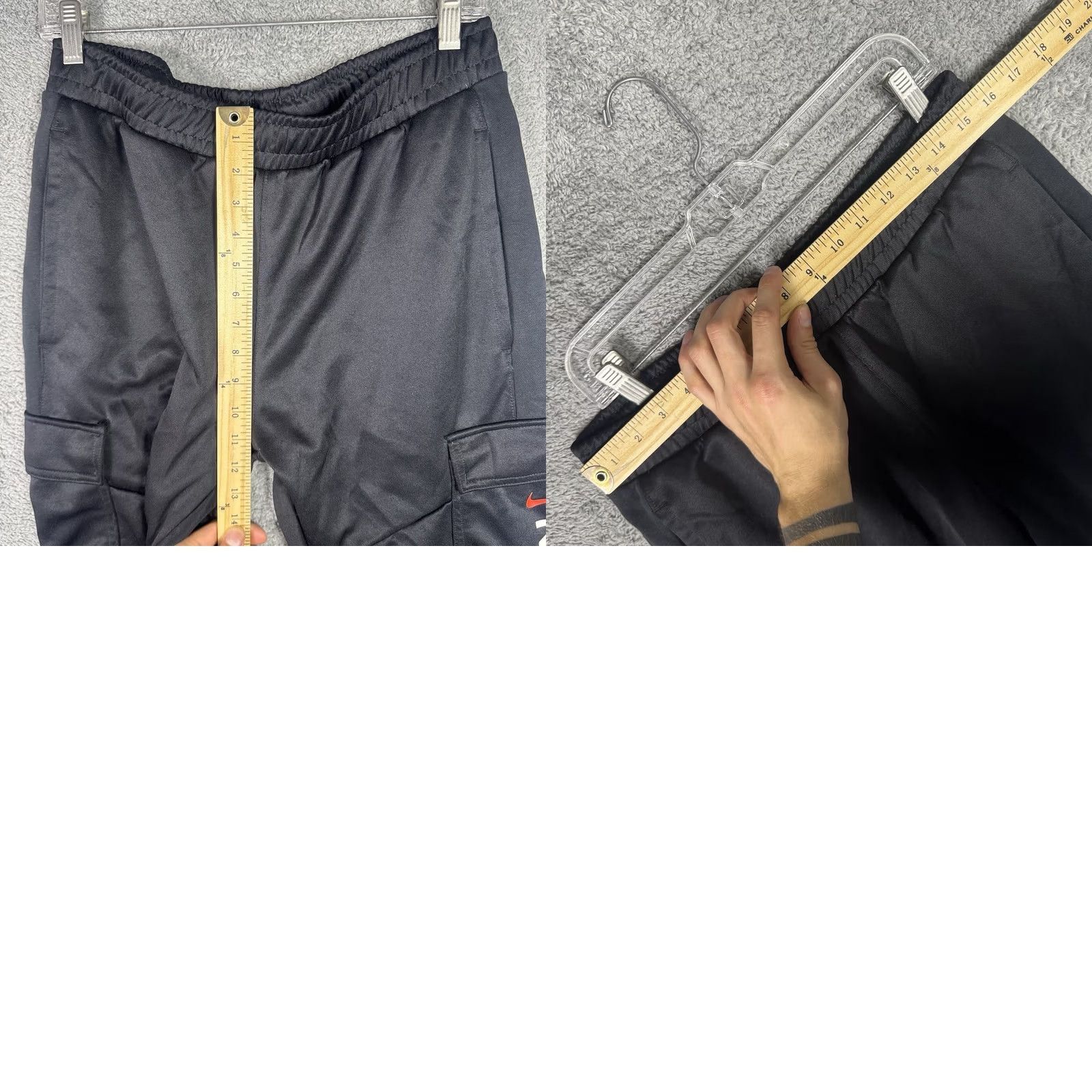 Nike VINTAGE Nike Tech Sweatpants Mens M Joggers Sportswear Sweatpants Cargo Size US 31 - 9 Thumbnail