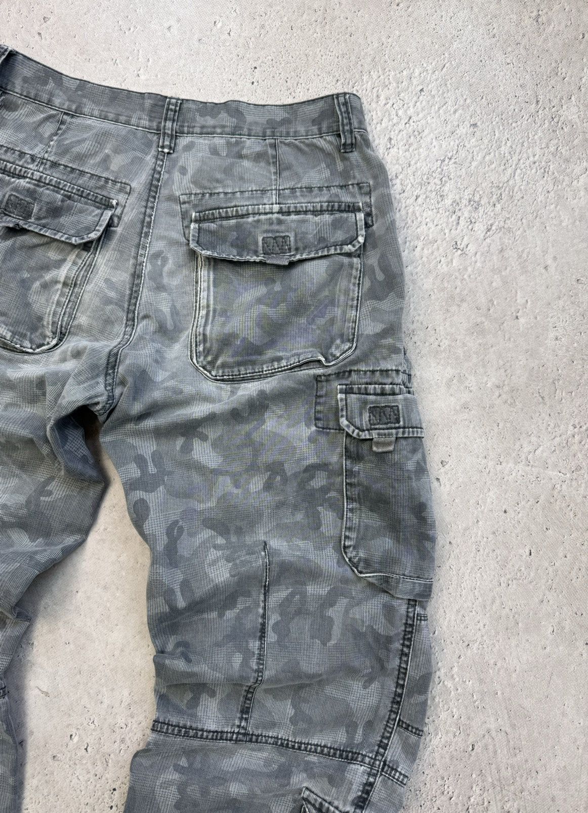20471120 × Japanese Brand BANDAGE PARACHUTE JUNYA WATANABE STYLE CARGO PANTS JEANS Y2K Size US 32 / EU 48 - 9 Thumbnail
