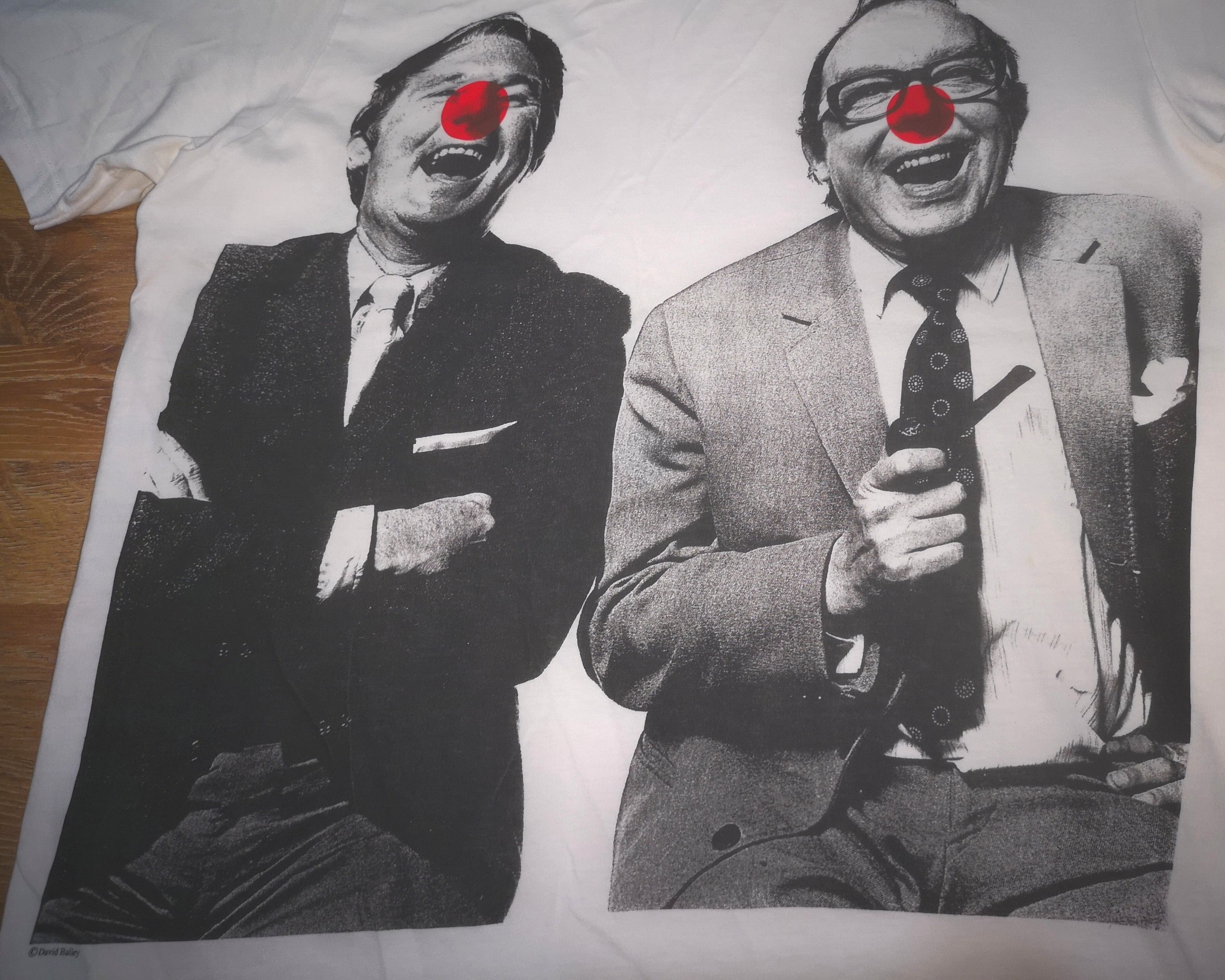 Stella McCartney × Vintage Vintage Stella McCartney Comic Relief David Bailey Shirt Size US XL / EU 56 / 4 - 6 Thumbnail