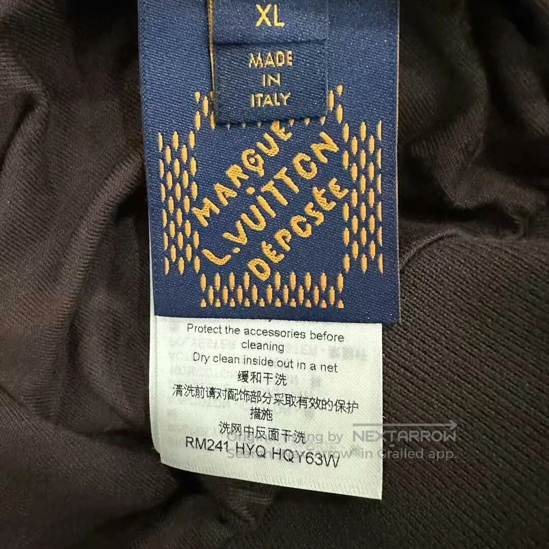 Louis Vuitton louis vuitton brown pearl collar jacket. Size US XL / EU 56 / 4 - 6 Thumbnail