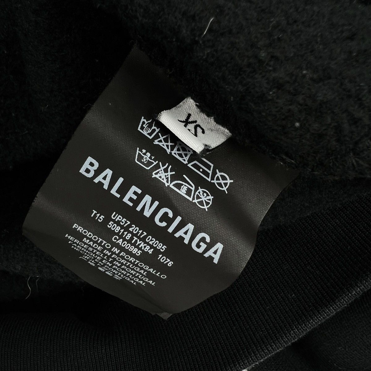 Balenciaga Balenciaga Mode Black & Red Hoodie Size US XS / EU 42 / 0 - 4 Thumbnail