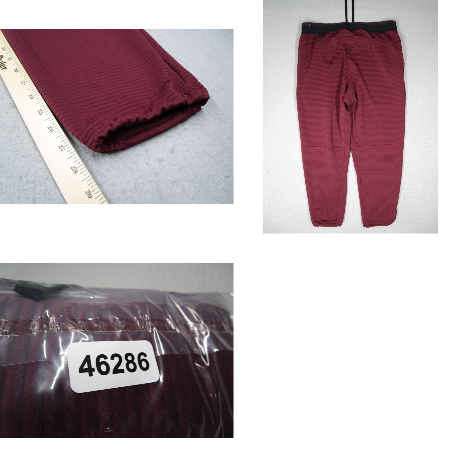 Nike Nike Joggers Mens XL Red Pro Dri-Fit Training Joggers with Drawstring Pants - Nike Dri-FIT Pro Red XL Mens Lightweight Athletic Wear Size US 36 / EU 52 - 8 Thumbnail