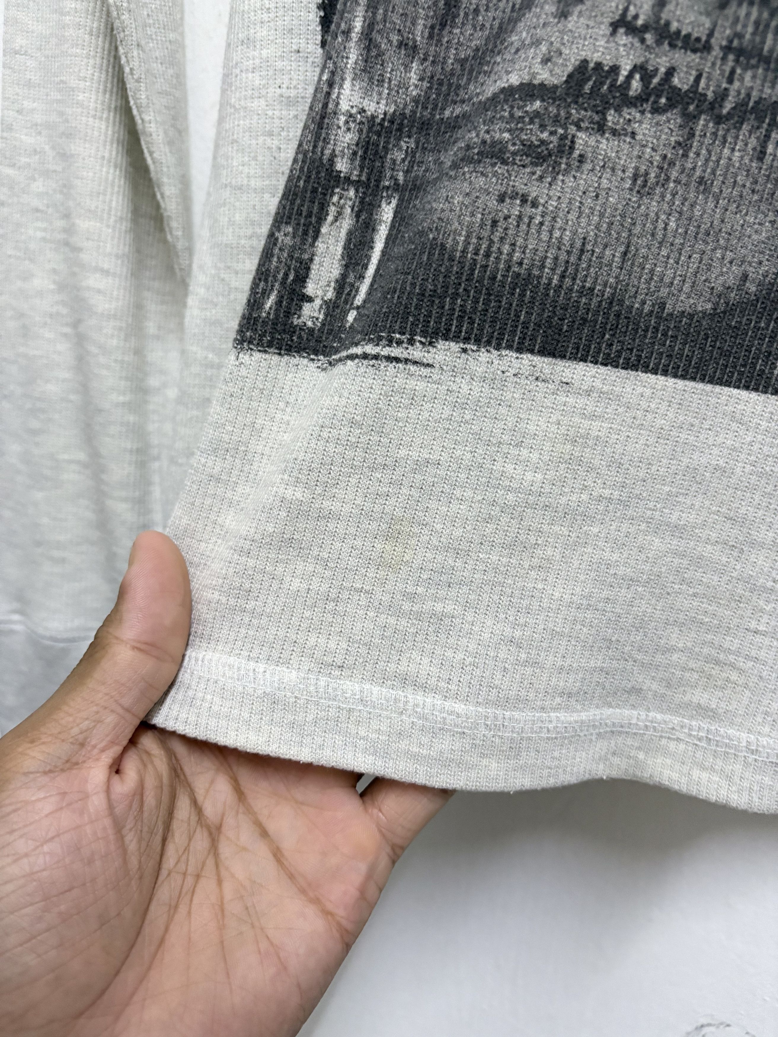 Hysteric Glamour × If Six Was Nine × Mossimo 2000's Mossimo - " Emo Style LGB " Waffle L/S T-Shirt Size US M / EU 48-50 / 2 - 4 Thumbnail