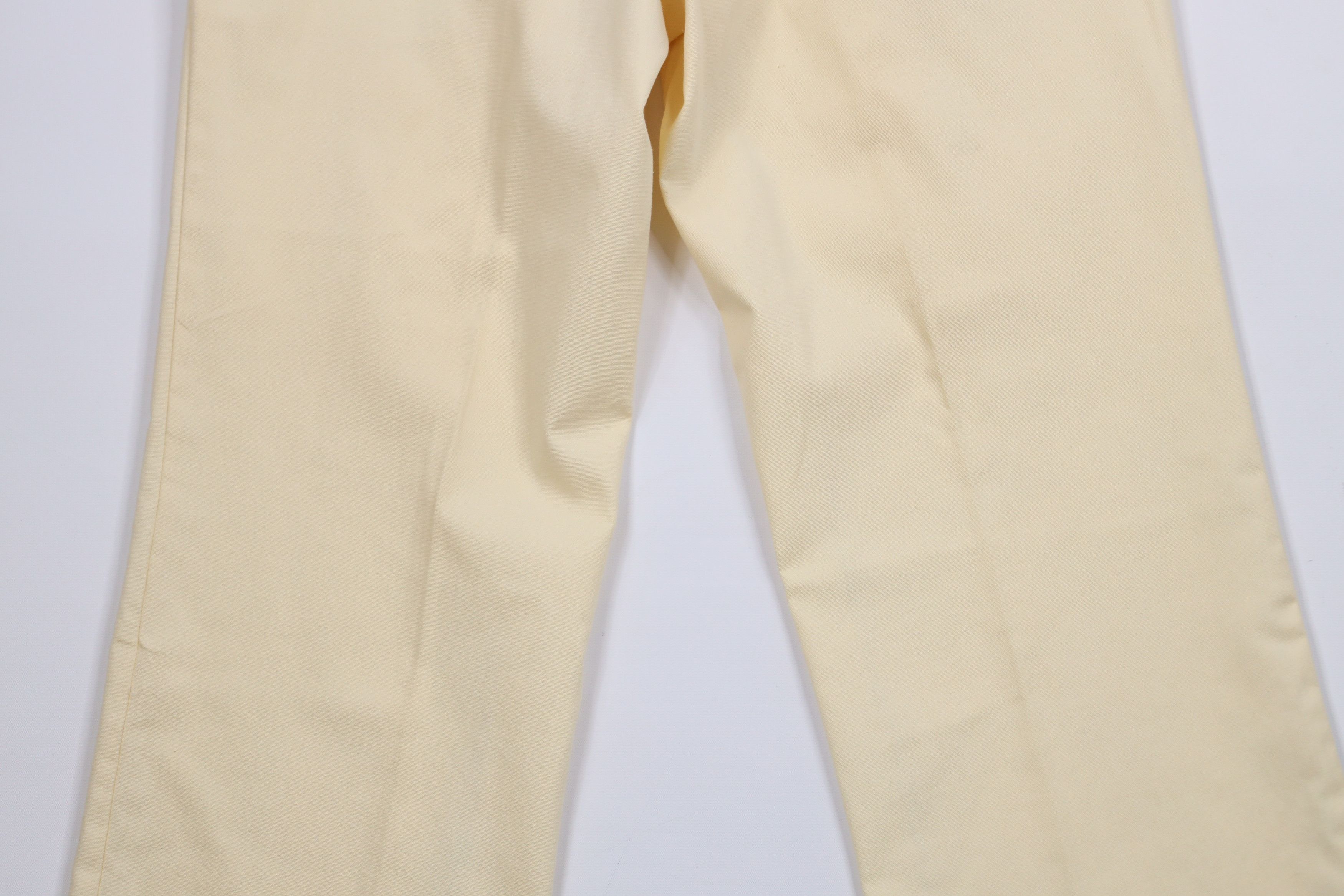 Vintage Vintage 70s Streetwear Flared Wide Leg Chino Pants Yellow Size US 30 / EU 46 - 14 Thumbnail