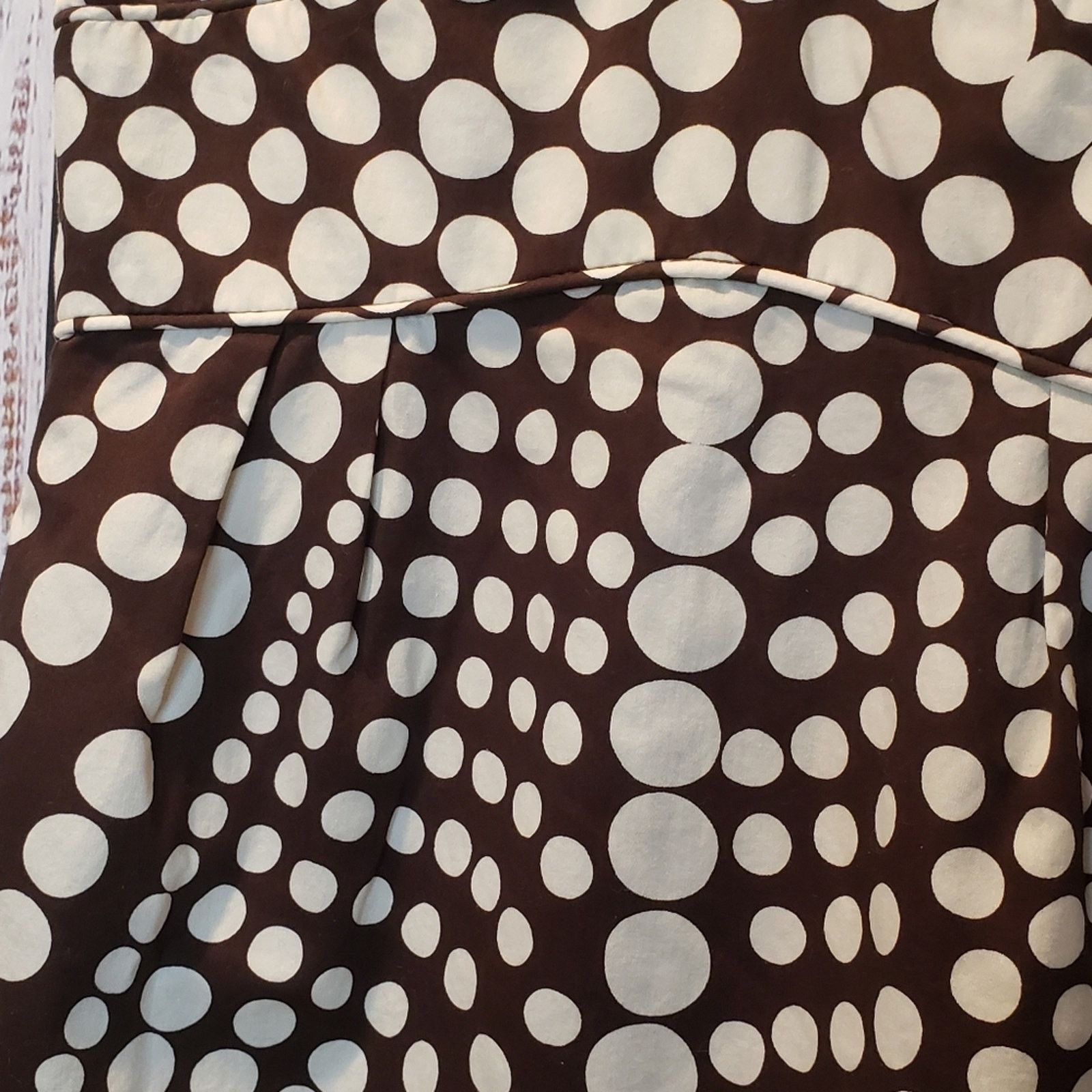 Other Milly of New York Mini Dress Brown polka-dots. Sz 2. Cotton Size XS / US 0-2 / IT 36-38 - 6 Thumbnail