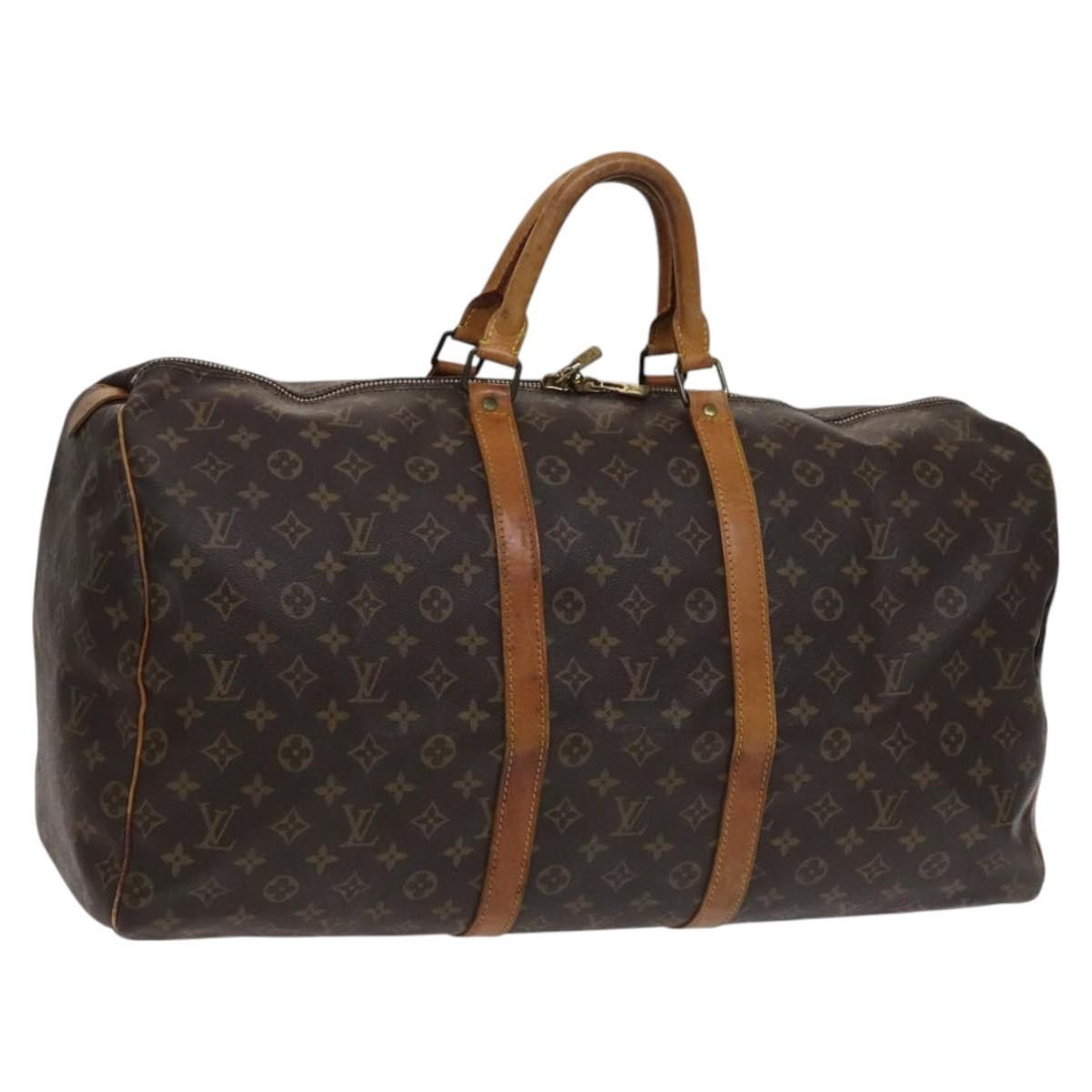 Louis Vuitton LOUIS VUITTON Monogram Keepall 55 Boston Bag M41424 Size ONE SIZE - 1 Thumbnail