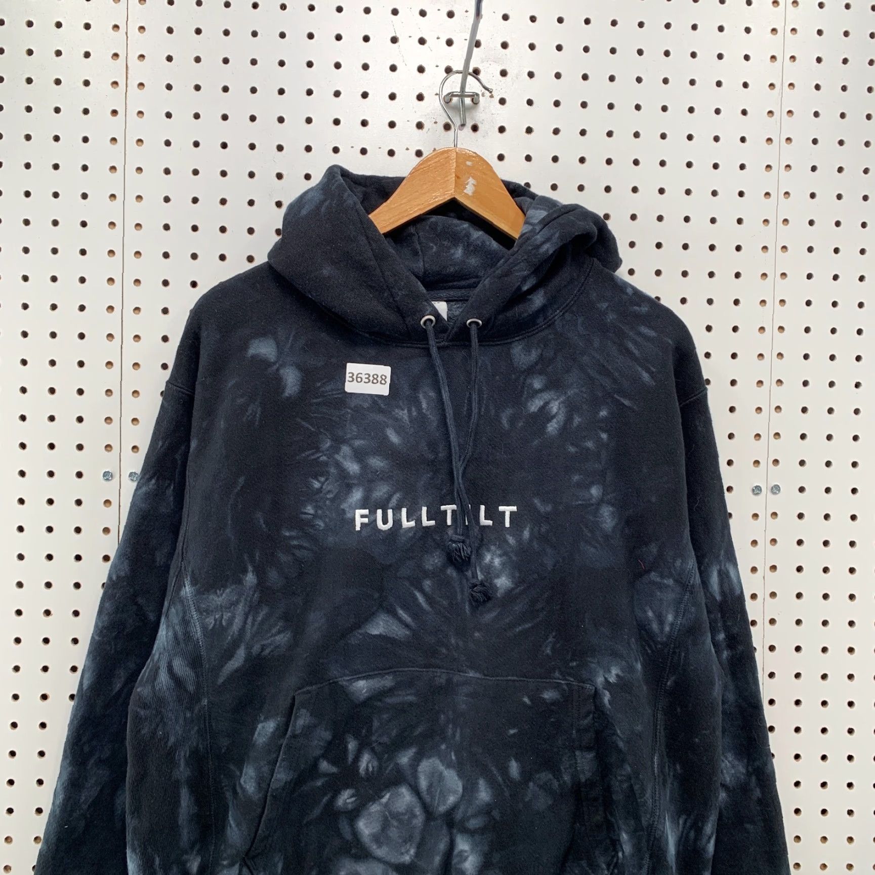Champion VINTAGE Champion Reverse Weave Hoodie Mens Medium Black Acid Wash Pullover Fleece Heavyweight Size US M / EU 48-50 / 2 - 5 Thumbnail