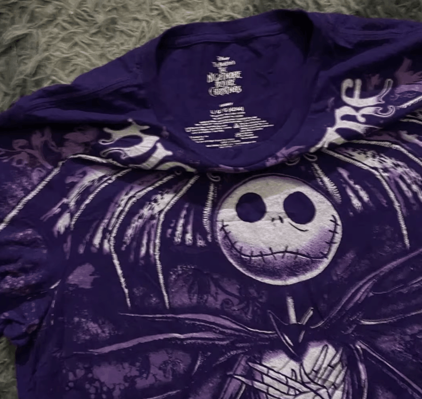 Japanese Brand American Retro Cartoon Skull Printed T-shirt Size US XL / EU 56 / 4 - 3 Thumbnail