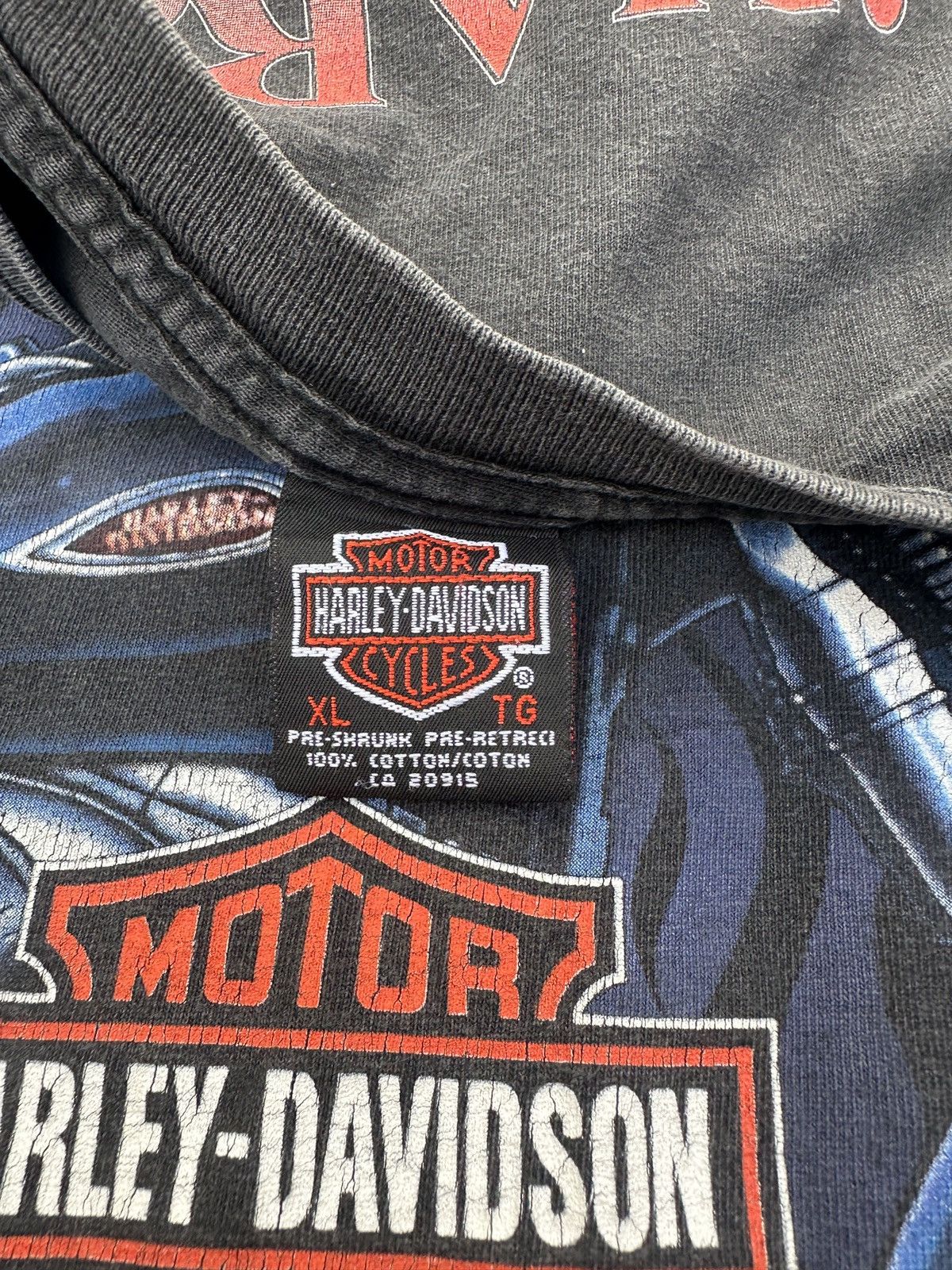 Harley Davidson × Vintage Vintage Harley Davidson O’hara’s Delta Logo 2000 Rare XL Size US XL / EU 56 / 4 - 4 Thumbnail