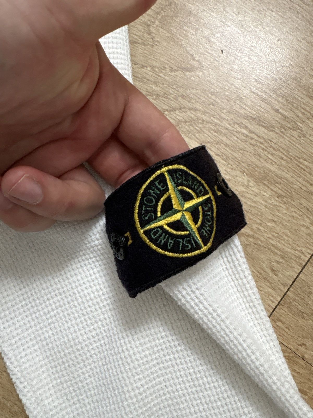 Stone Island Stone Island White Hoodie Medium Size US M / EU 48-50 / 2 - 12 Thumbnail