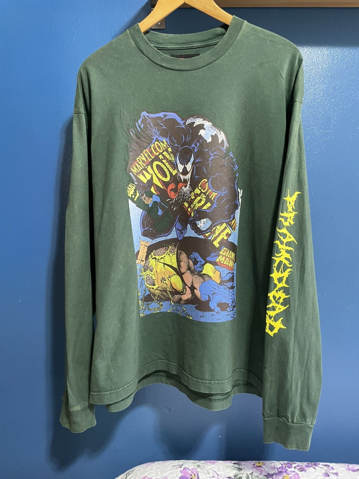 Brain Dead × Marvel Comics Brain Dead Wolverine long sleeve | Grailed