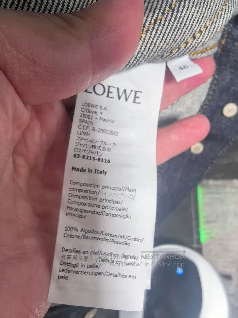Loewe Loewe Denim Jackets Size US S / EU 44-46 / 1 - 6 Thumbnail