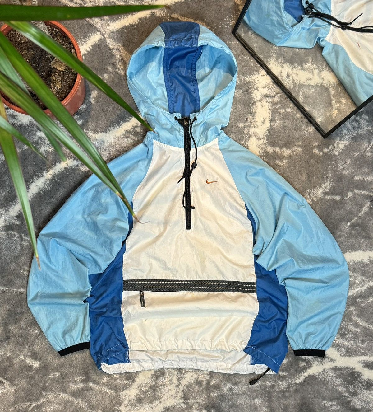 90s Nike Vintage Nylon Anorak Jacket Hooded Gorpcore